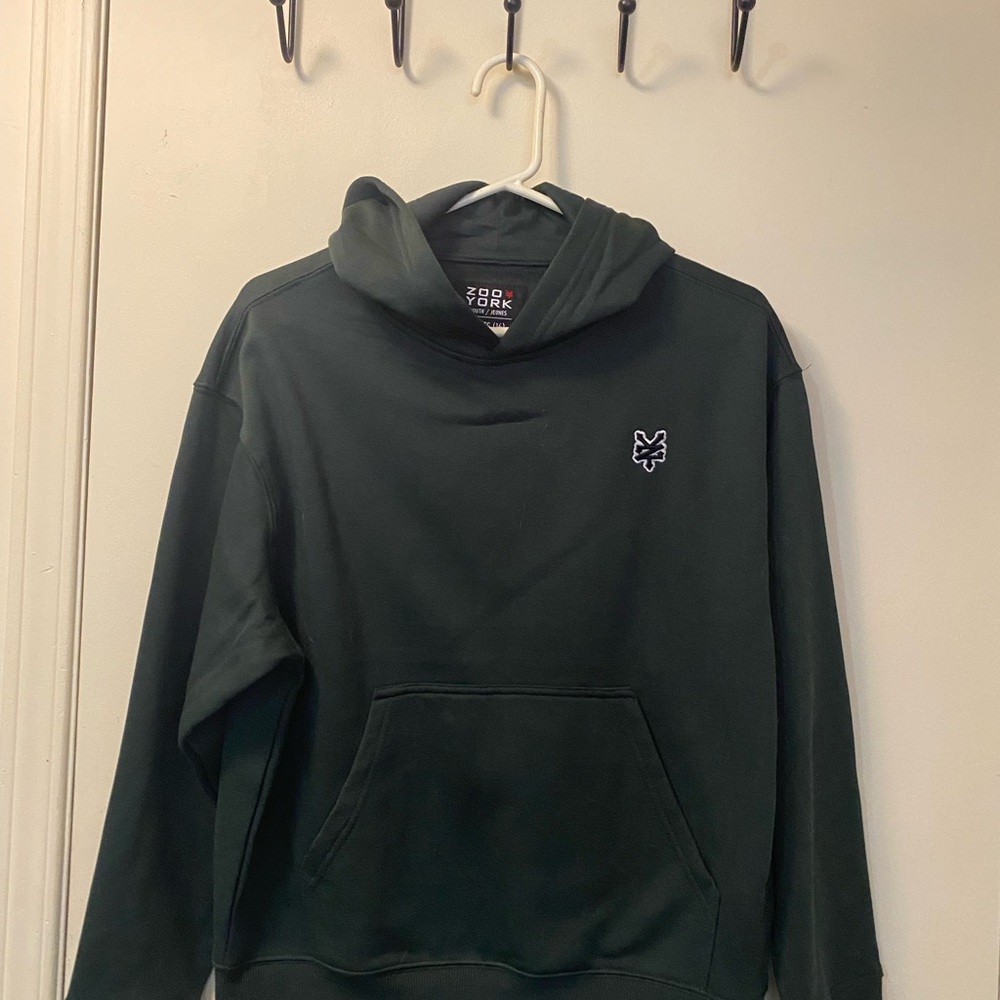 Zoo York Boys Forest Green Hoodie